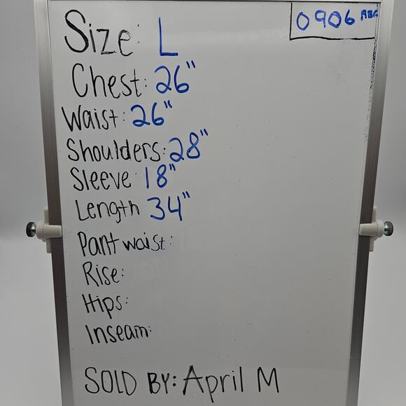 Steve Madden Womans size L Plaid Times Jacket Oversize Shacket Navy gray NEW - Picture 8 of 8